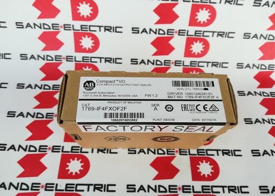 Nuovo modulo analogo AB 1769-IF4FXOF2F CompactLogix nella scatola 1769IF4FXOF2F 1769-IF4FX0F2F