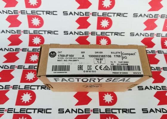 Un nuovo modulo di ingresso di tensione analogica Allen Bradley 1769-IF16V /A 2014 a 16 canali