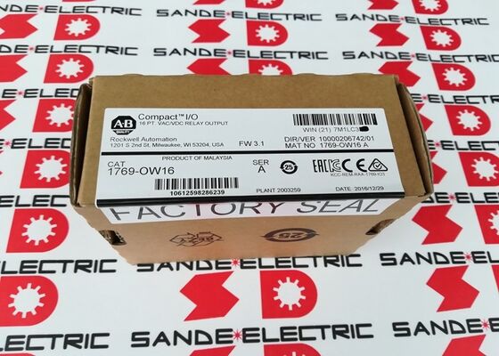 Un nuovo modulo PLC AB 1769-OW16 nella scatola 1769OW16 1769-0W16 Relay Output