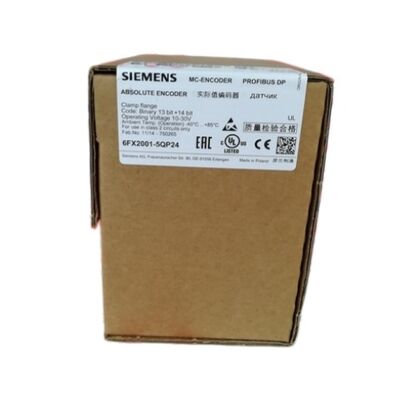 NUOVO Siemens Sinumerik Encoder Assoluto 6FX2001-5QP24    6FX20015QP24    6FX2001-5QP24