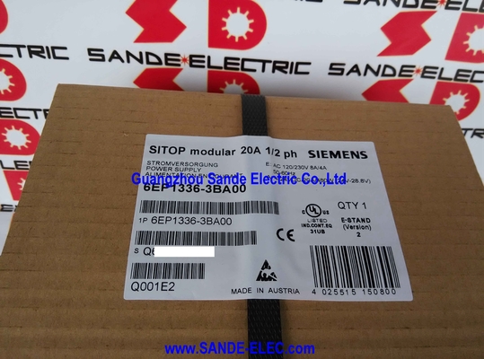 SITOP MODULAR 20 STABILIZED POWER SUPPLY  6EP1336-3BA00  6EP1 336-3BA00  6EP1336-3BAOO