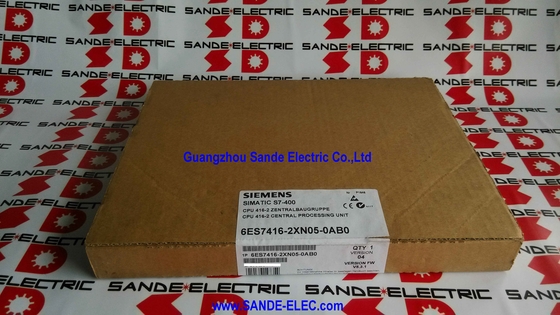 SIMATIC CPU  CENTRAL PROCESSING UNIT  6ES7416-2XN05-0AB0  6ES7 416-2XN05-0AB0   6ES7416-2XNO5-OABO