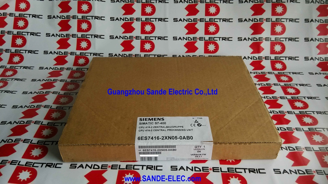 SIMATIC CPU  CENTRAL PROCESSING UNIT  6ES7416-2XN05-0AB0  6ES7 416-2XN05-0AB0   6ES7416-2XNO5-OABO