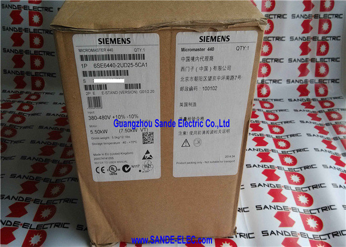 MICROMASTER 440 WITHOUT FILTER 6SE6440-2UD25-5CA1  6SE6 440-2UD25-5CA1  6SE644O-2UD25-5CA1
