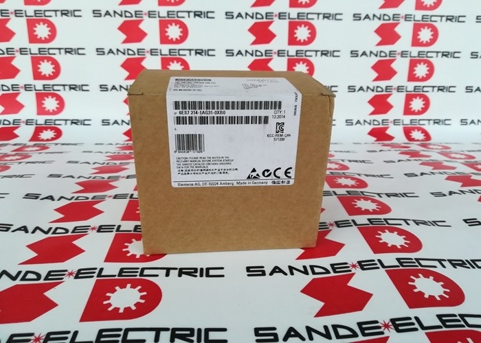 SIEMENS SIMATIC 6ES7214-1AG31-0XB0 6ES7 214-1 AG31-0XB0 CPU MODULE  6ES72141AG310XB0   6ES7214-1AG31-OXBO