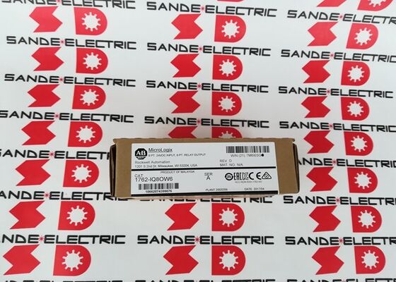 AB Allen Bradley 1762-IQ8OW6 MicroLogix 14 Point Digital Comb Module 1762IQ8OW6 Nuovo in scatola