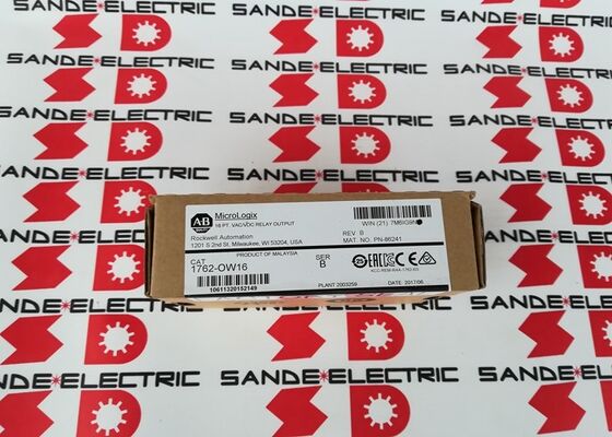 Una fabbrica sigillata Allen Bradley Micrologix 16 punti Modello di uscita 1762-OW16 1762OW16 1762-0W16