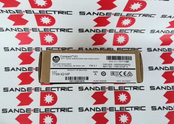 Un nuovo modulo di ingresso ad alta velocità AB 1769-IQ16F nella scatola 1769IQ16F