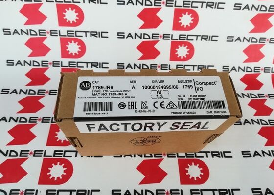 Un nuovo modulo di ingresso Allen-Bradley 1769-IR6 CompactLogix 6 canale RTD/resistenza