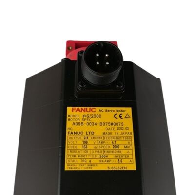 Nuovo e usato servomotore FANUC A06B-0034-B075#0075 A06B0034B075#0075 AO6B-OO34-B075#OO75