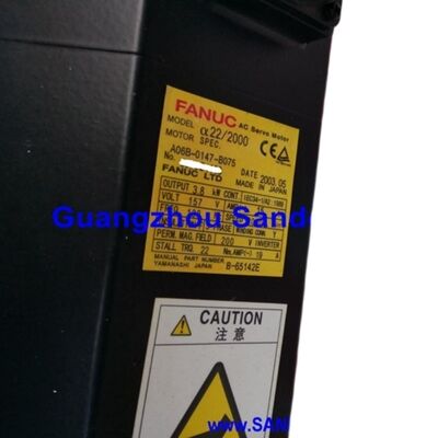 Fanuc a22/2000 A06B-0147-B075 Servomotore A06B-0147-B075