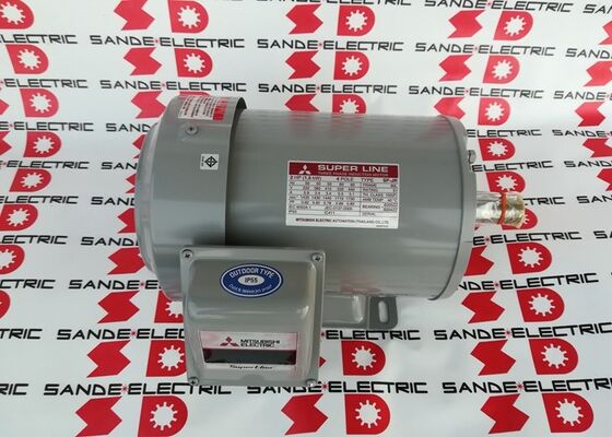 Nuova Mitsubishi SF-JR, .75kW/1HP, 3410 RPM, 80M Frame, 480 VAC, 1,39 Amps, 2 Pole,