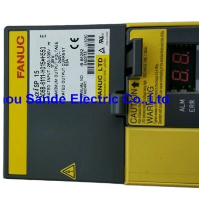 A06B-6220-H015#H600 Modulo amplificatore mandrino Fanuc A06B6220H015#H600 AO6B-622O-HOI5#H6OO A06B-6220-H015/H600