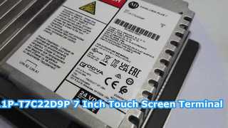 Terminale HMI Allen-Bradley 2711P-T7C22D9P 24 V CC Video dimostrativo del prodotto