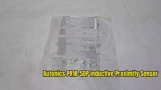 Sensore di prossimità induttivo Autonics PR18-5DP Video dimostrativo del prodotto