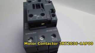 Contattore di potenza SIRIUS Siemens 3RT2036-1AP00 Video dimostrativo del prodotto