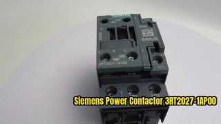 Contattore Siemens 3RT2027-1AP00 230 V CA per controllo motori Video dimostrativo del prodotto